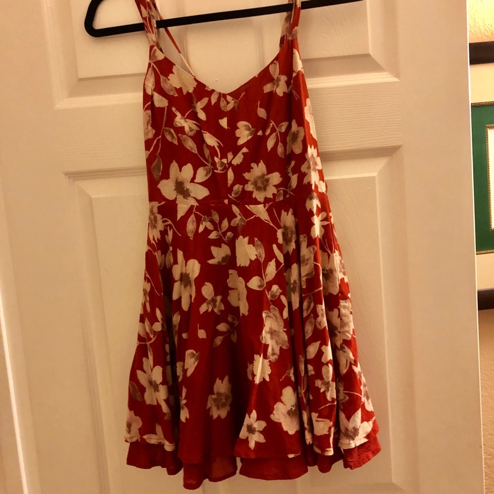 Crossback Skater Dress